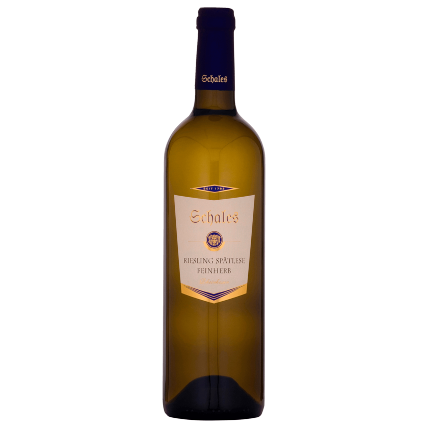 Schales Weißwein Riesling Spätlese feinherb 0,75l